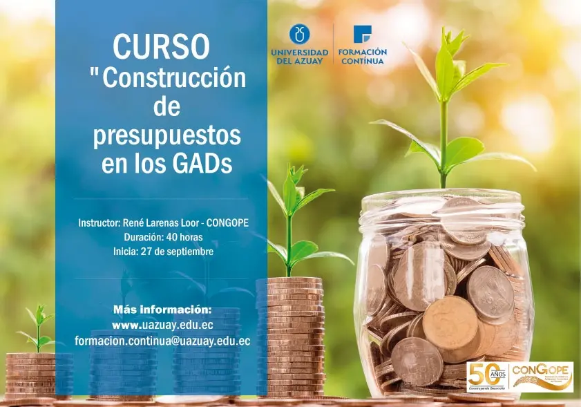 Curso Construcción de Presupuestos en los Gobiernos Autónomos Descentralizados