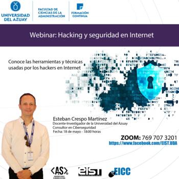 Webinar Hacking y seguridad en Internet